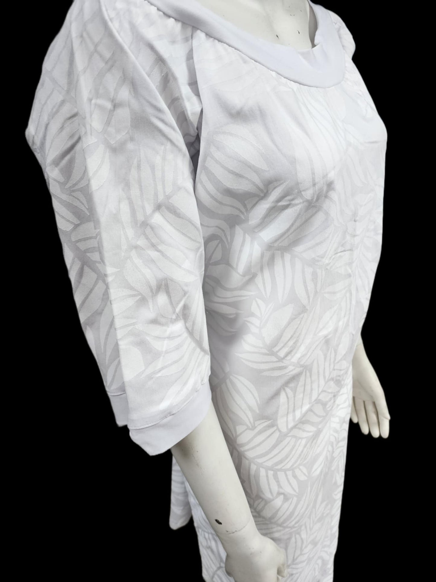 Makerita Elei White Puletasi Size 22