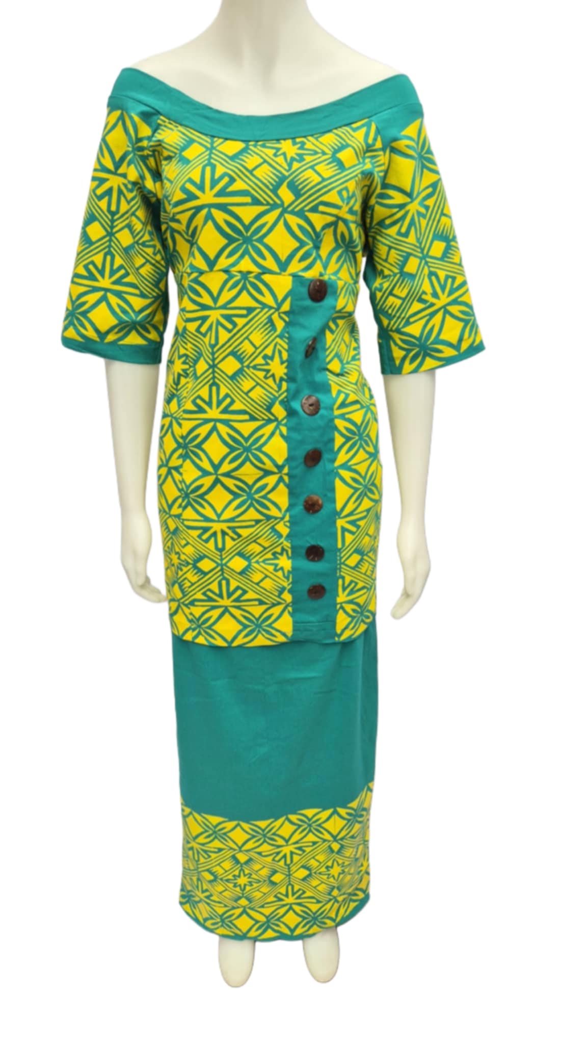 Pemika Green Puletasi Size 16