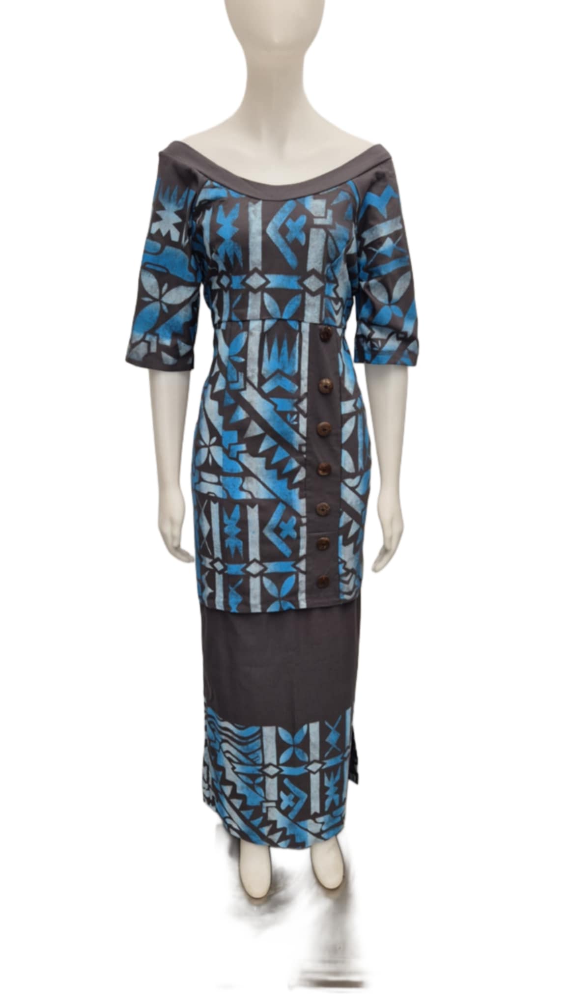 Tosi Gray Blue Elei Size 16