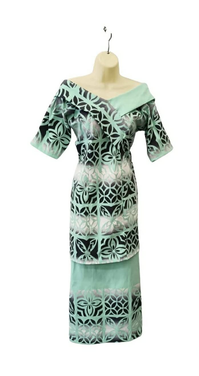 Mint Green Puletasi