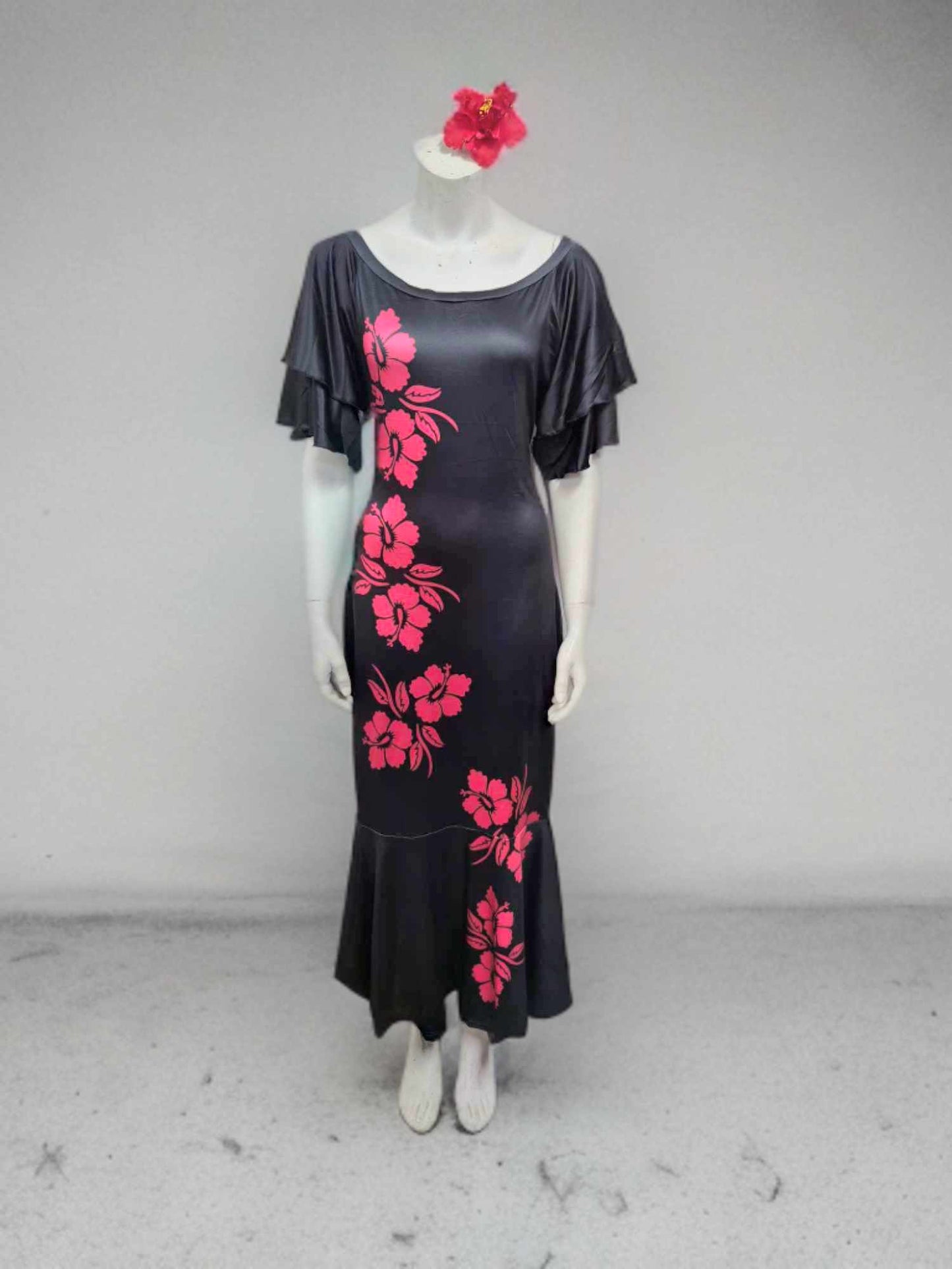 Hibiscus Mariana Dress Design