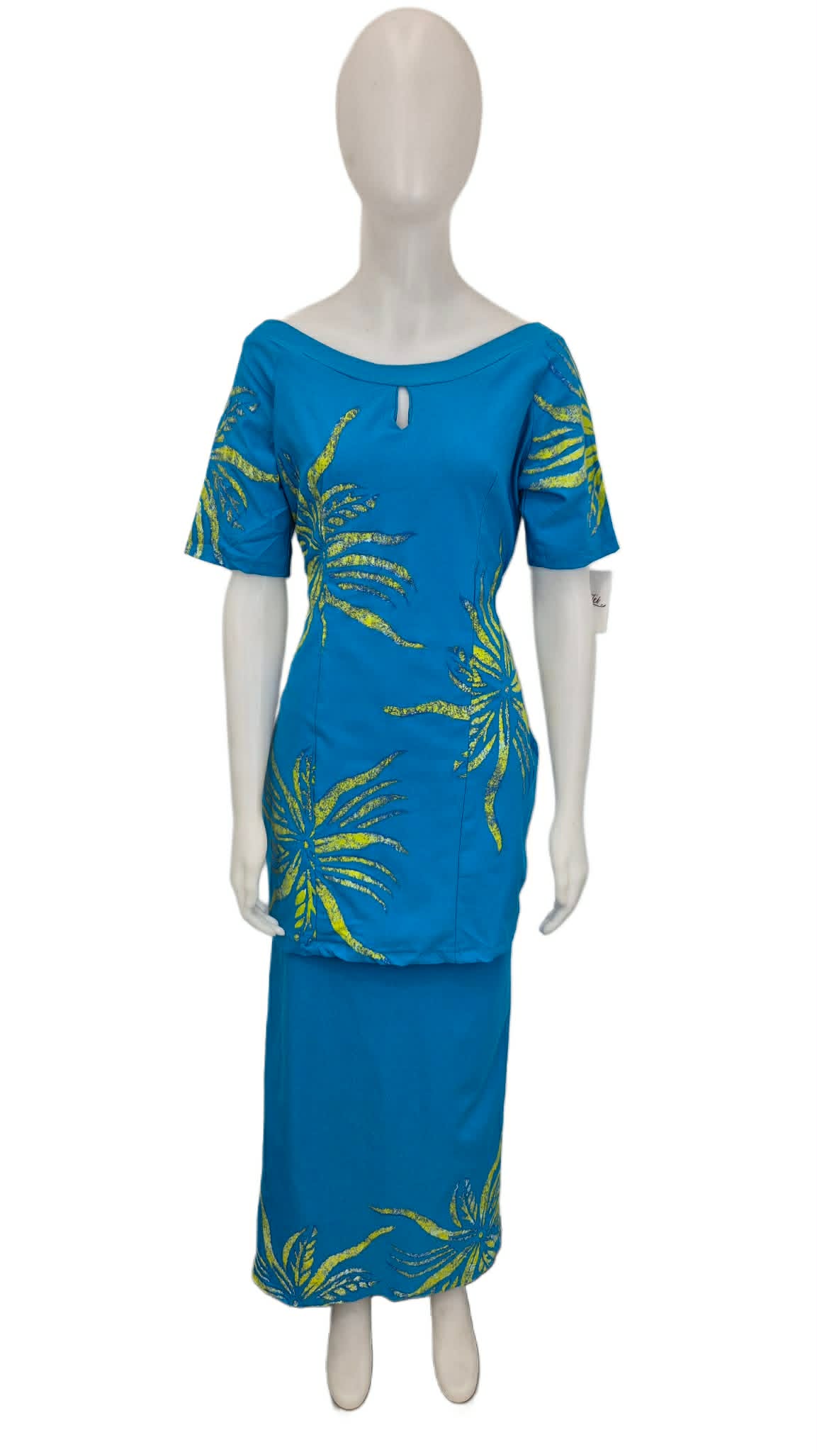 Amuia Blue Puletasi Size 16