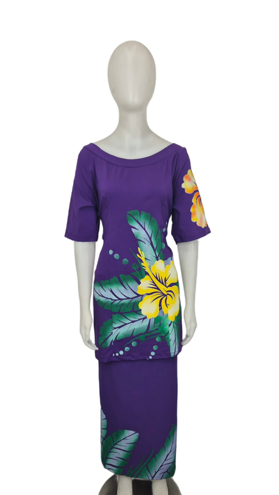 Glorify Purple Puletasi Size 22