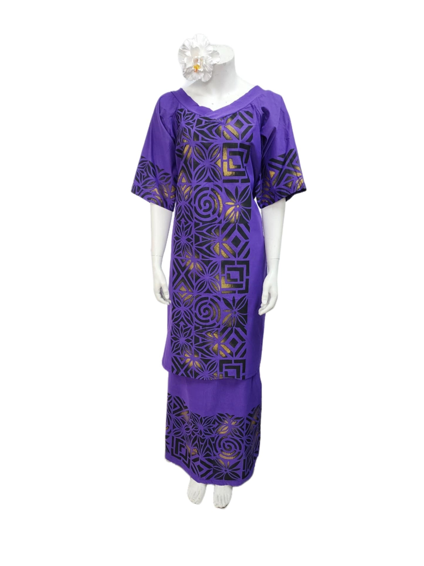 Grace Purple Puletasi Size 20