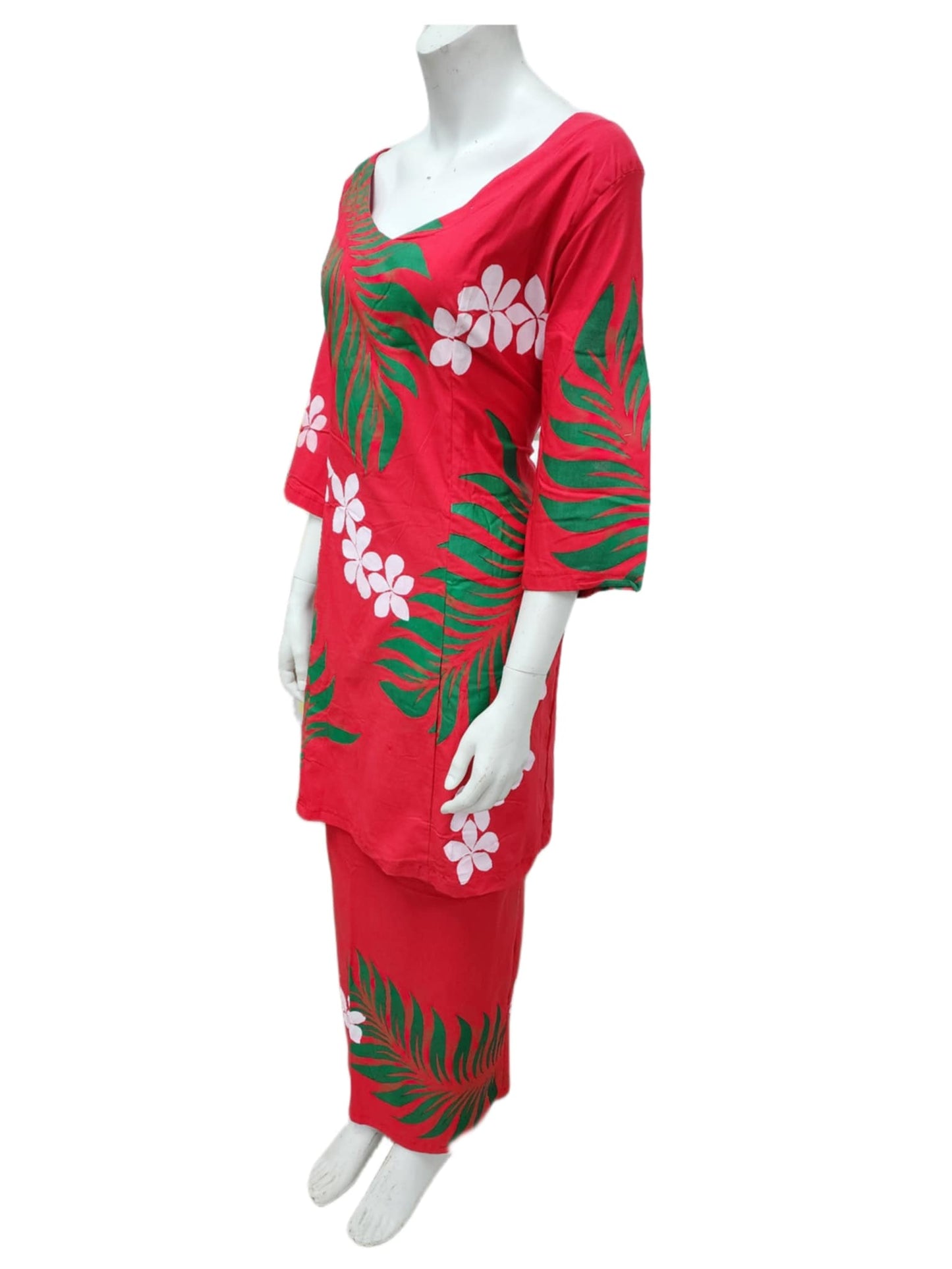 Florina In Red Puletasi Size 22