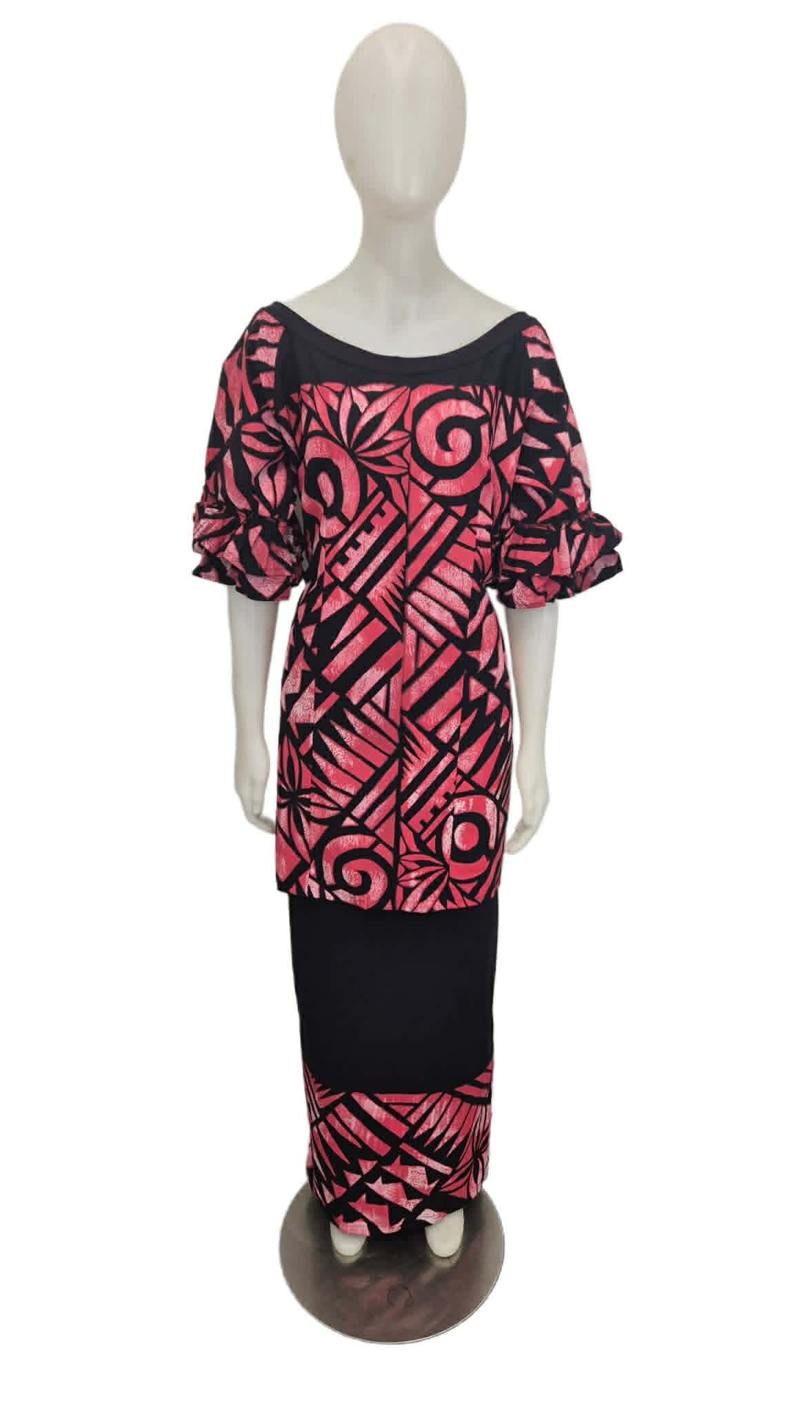 River of Glory Red Black Size 22