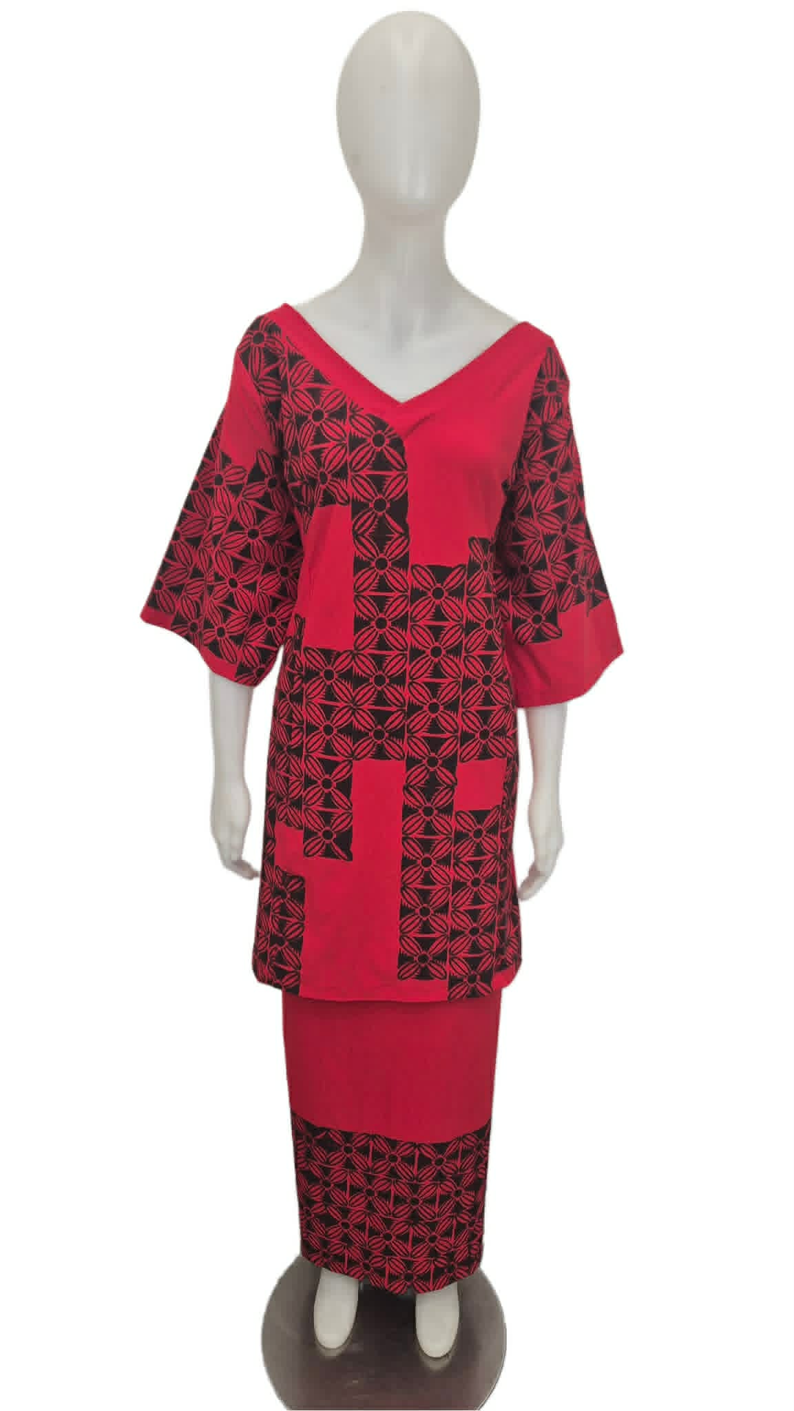 First Lady Red Puletasi Size 26