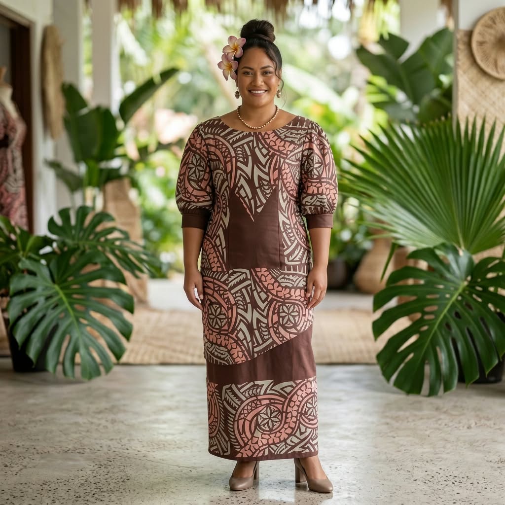 Mafuta Puletasi Size 16 Brown