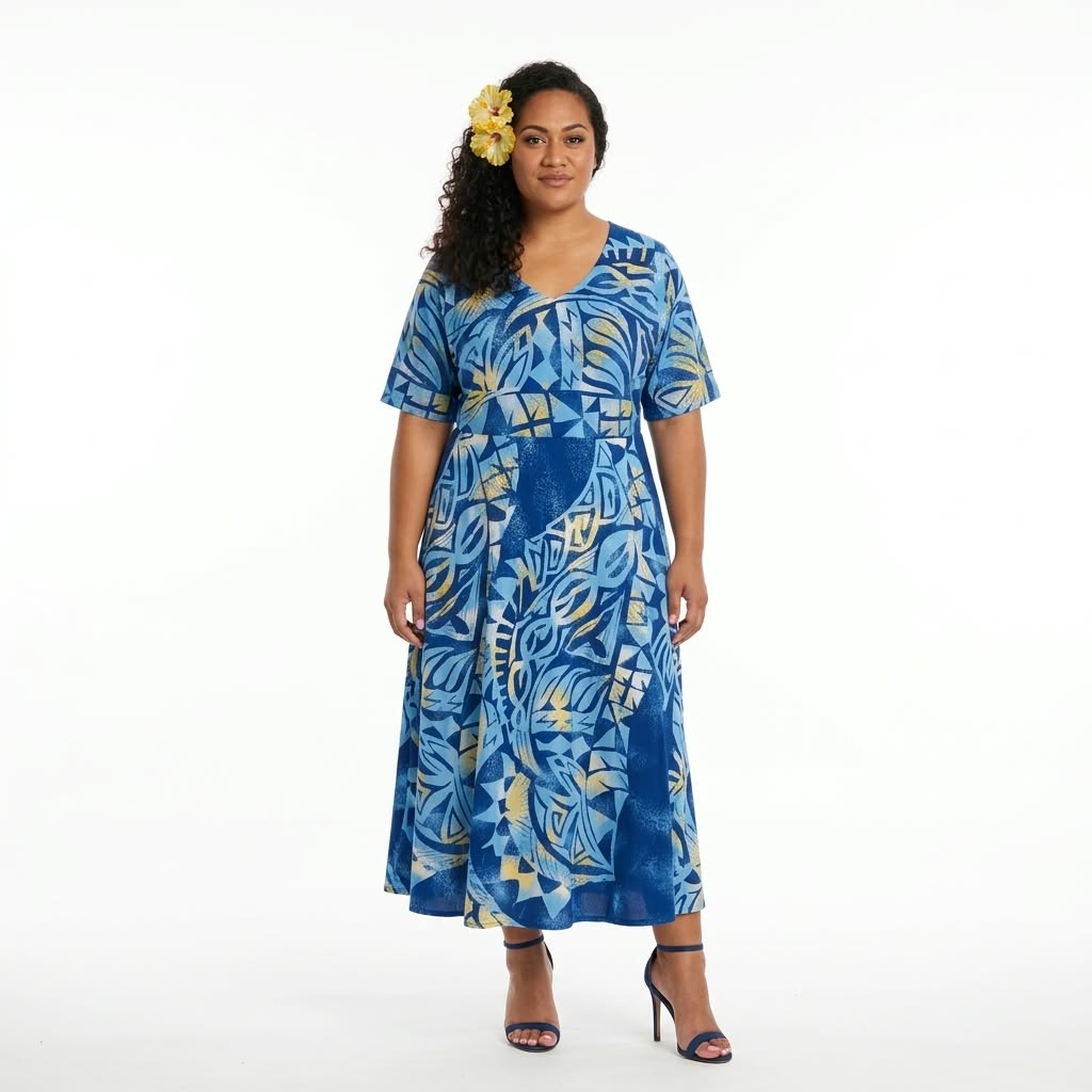 Moana Sausau Dress Size 18