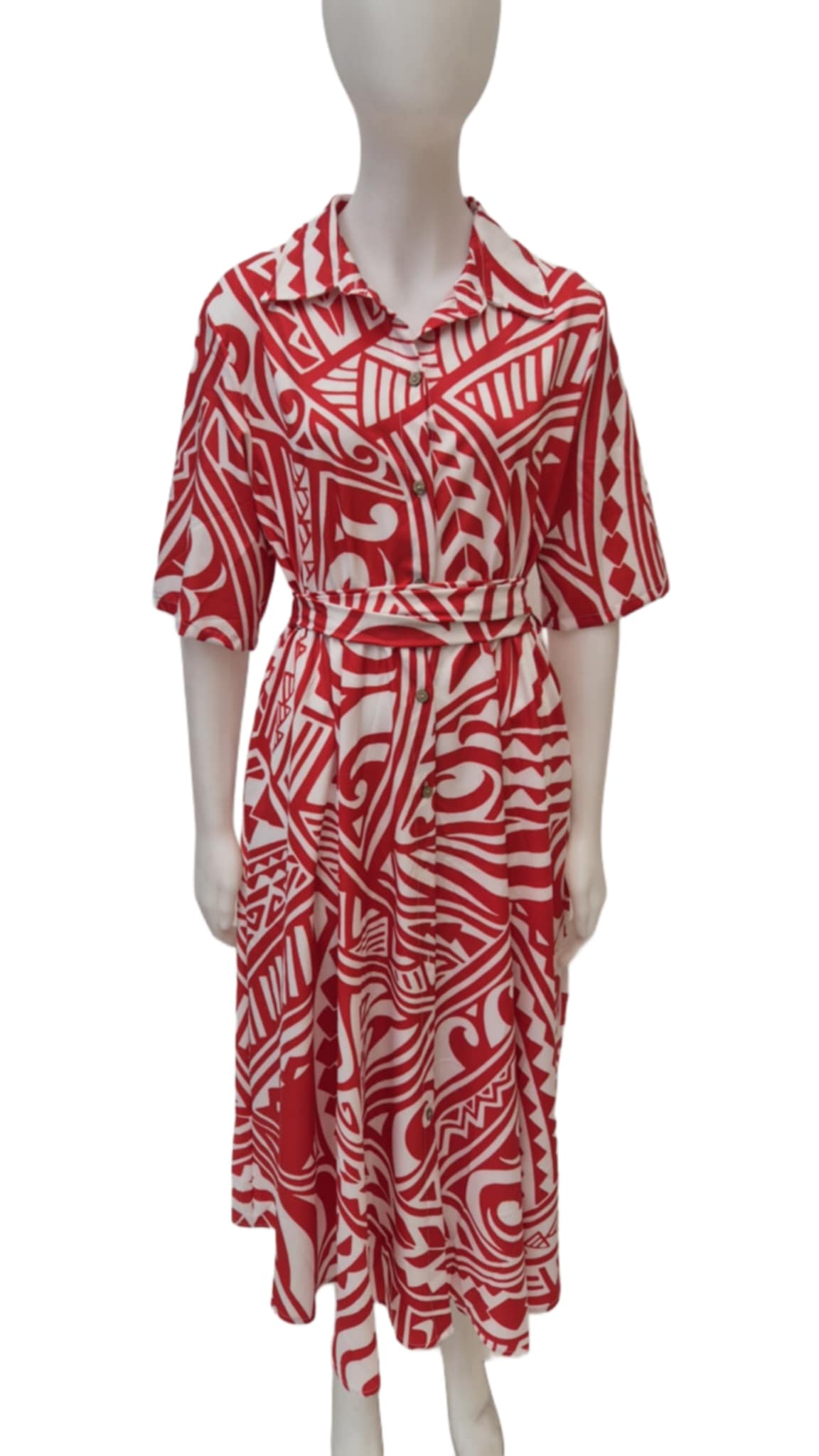 Red Lipstick Tapumanaia Dress
