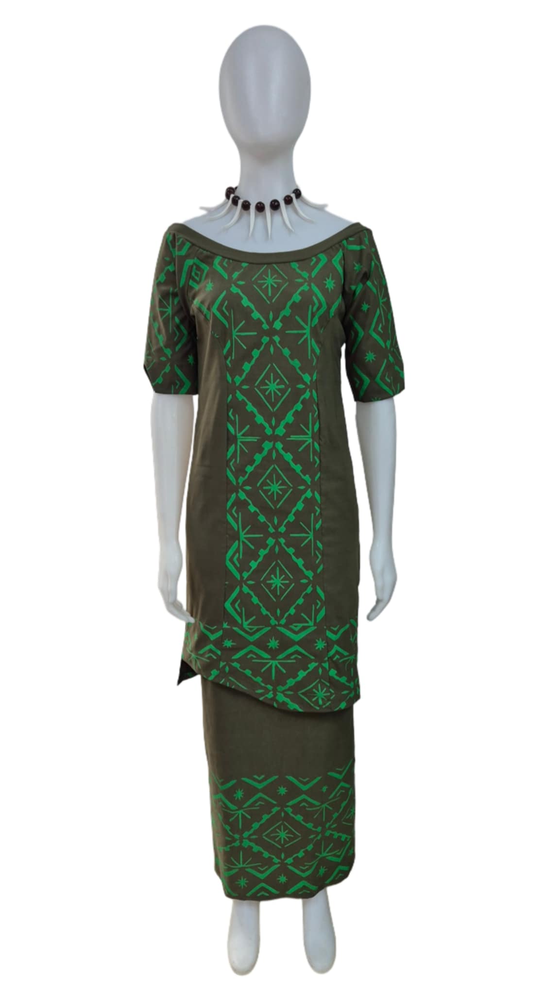 white christmas dresses Tala Fiafia Puletasi Design Size 14 – Johlei20