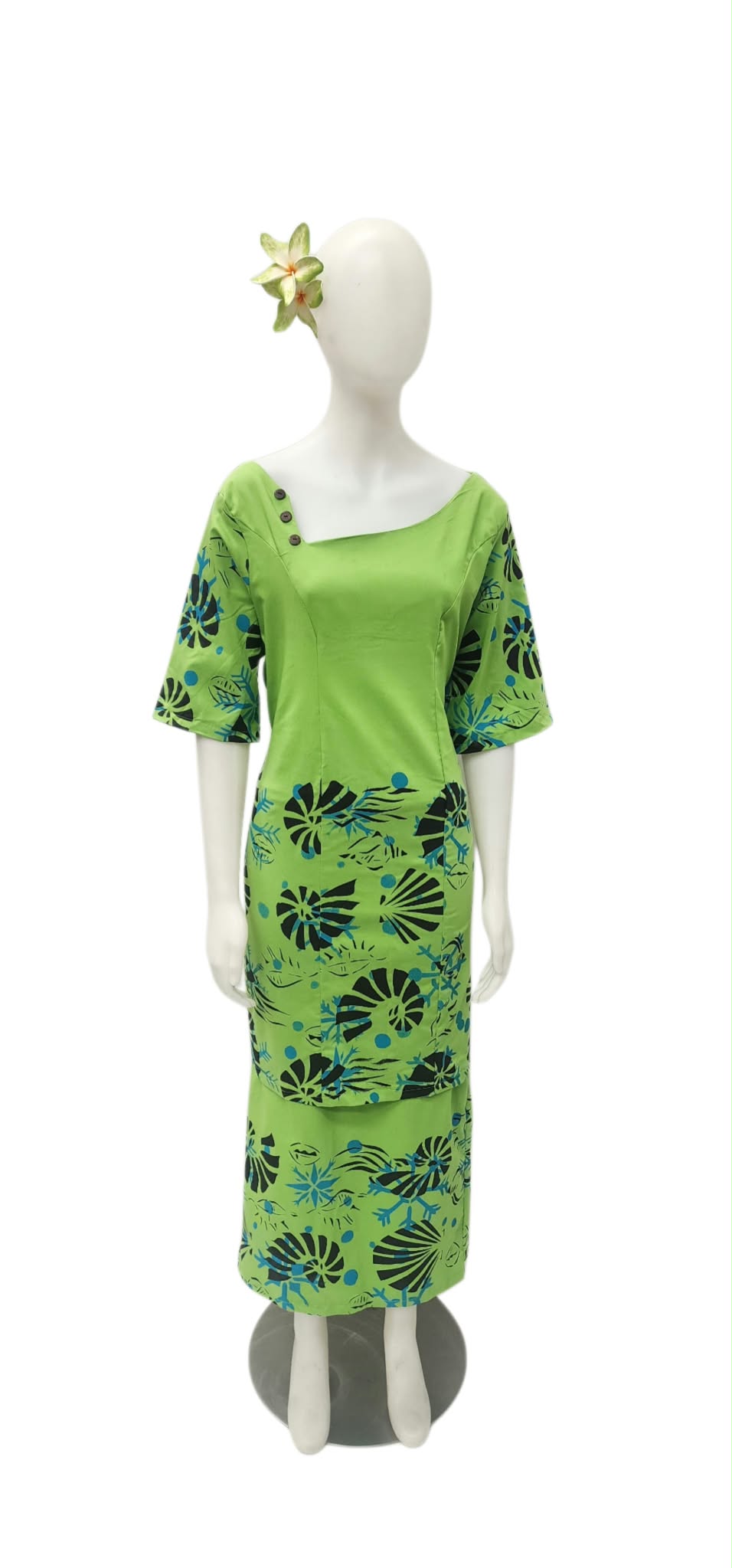 Onosai Green Puletasi Size 18