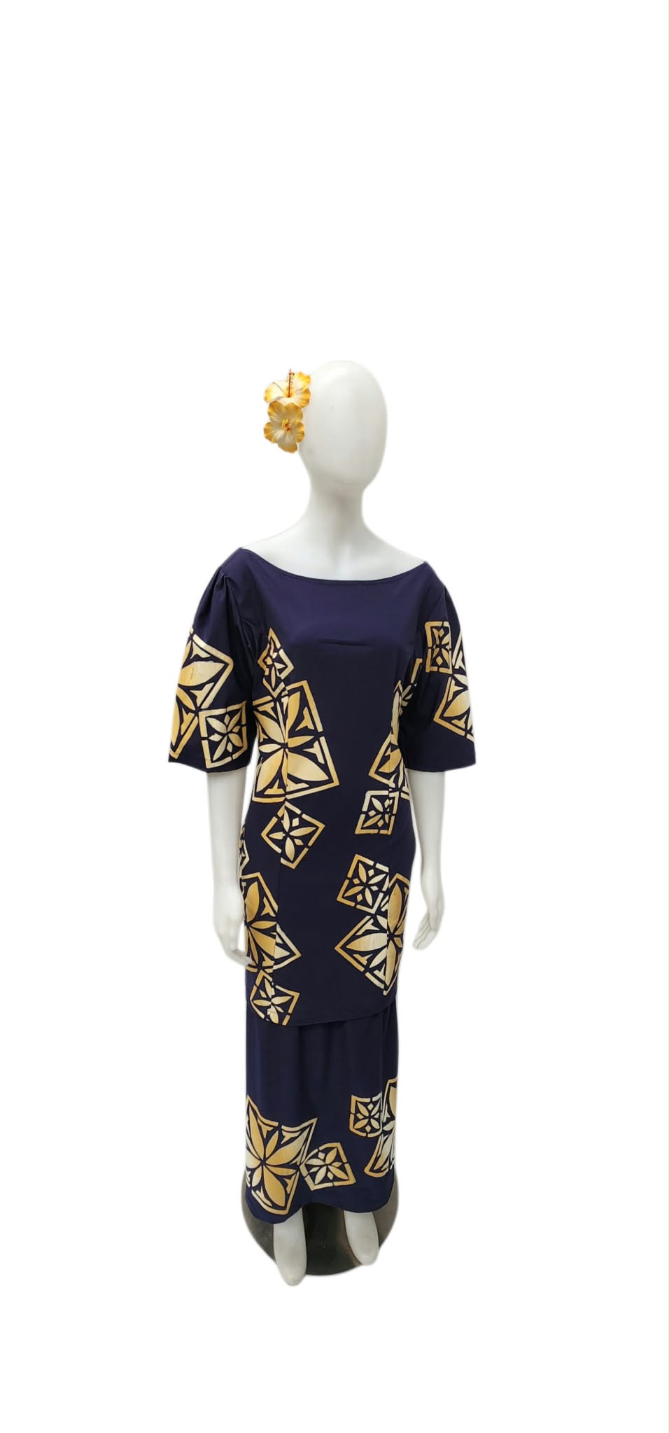 Rejoice Blue with Paige Elei Puletasi Size 20