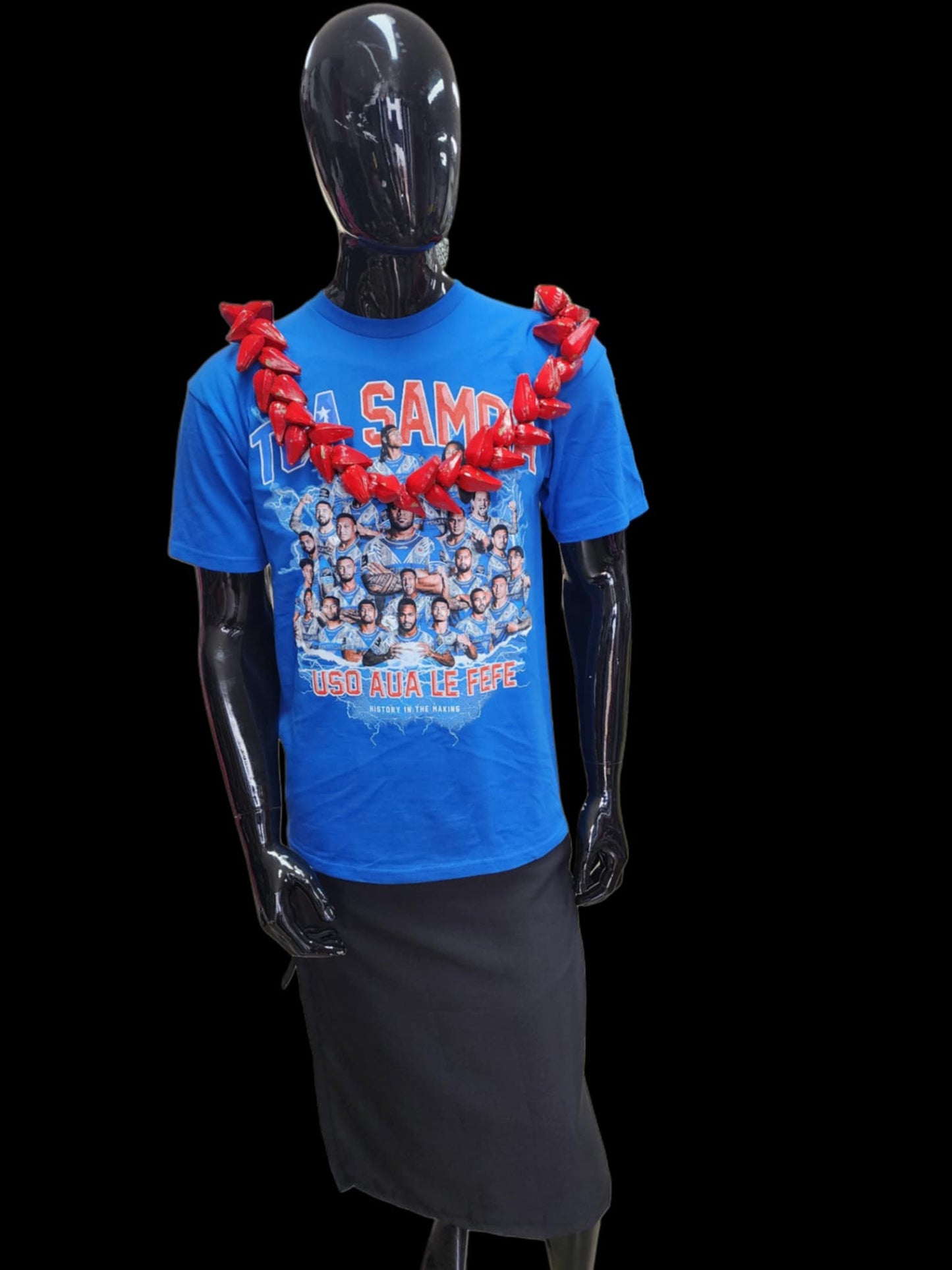 USO,Aua le Fefe! Toa Samoa Shirt (Available from Size Small-XXL)
