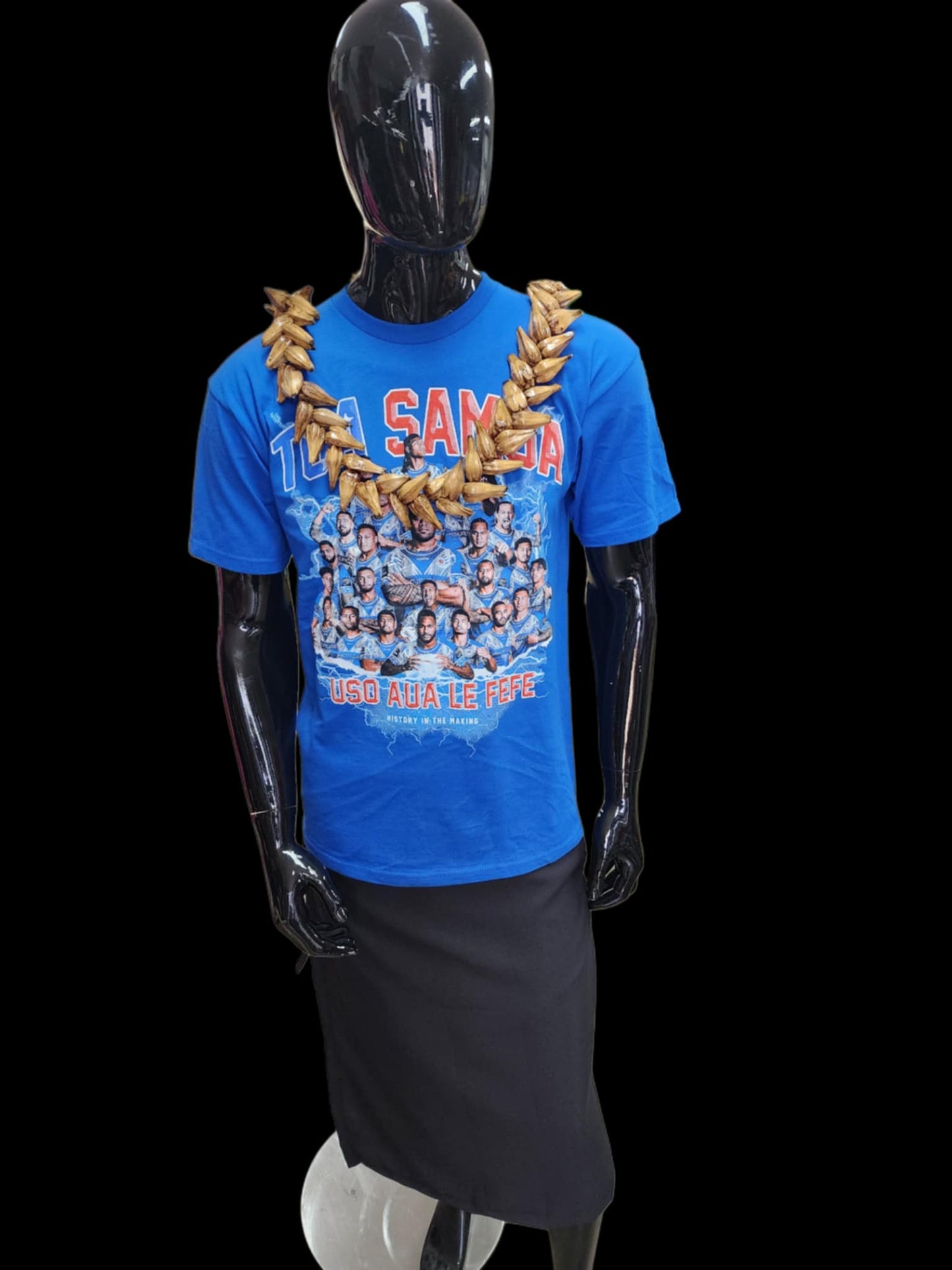 USO,Aua le Fefe! Toa Samoa Shirt (Available from Size Small-XXL)