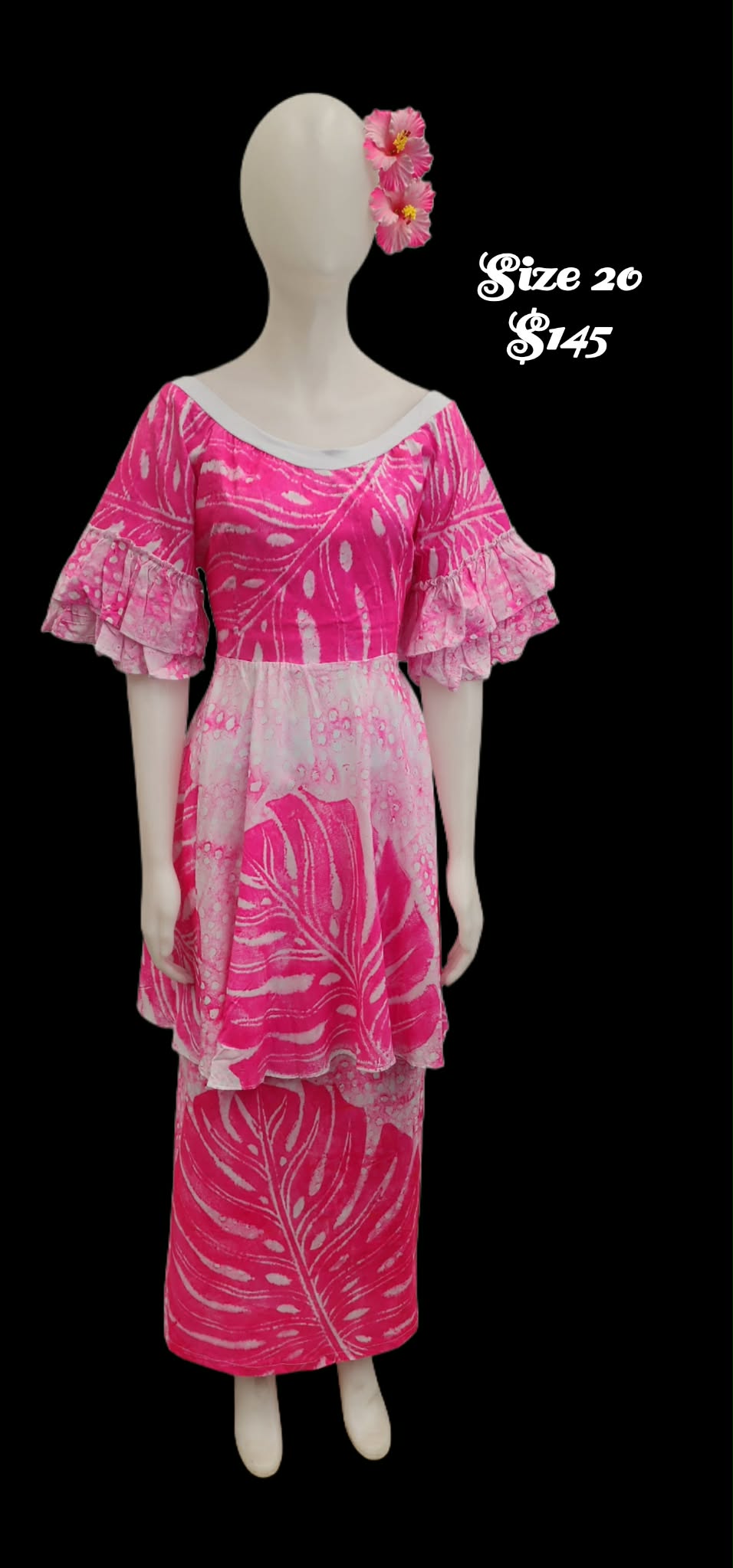 LOTO LELEI PINK SIALA PULETASI SIZE 20