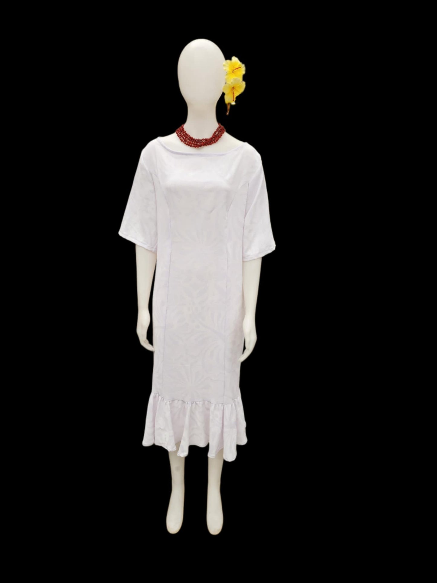 Fetu o le Moana White Dress