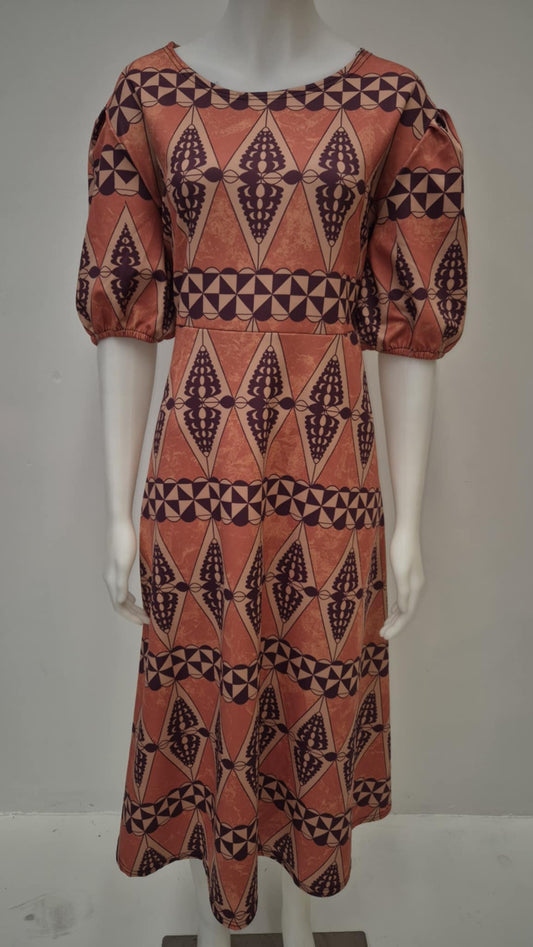 Siapo Mamanu Faafetai Dress