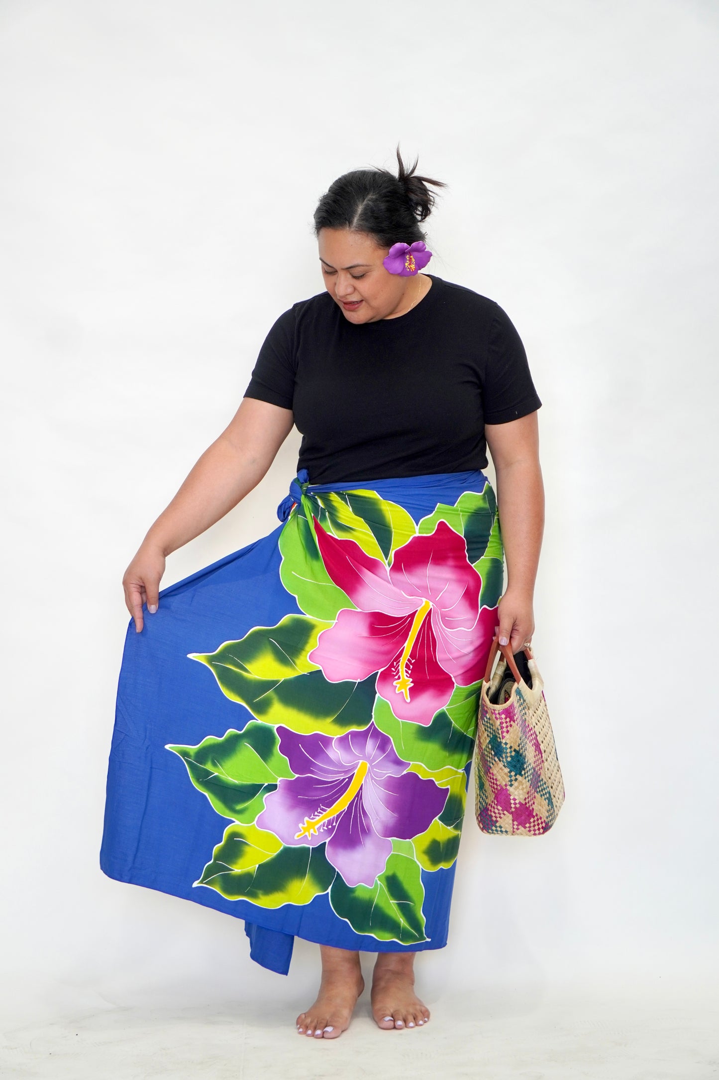Blue Sarong