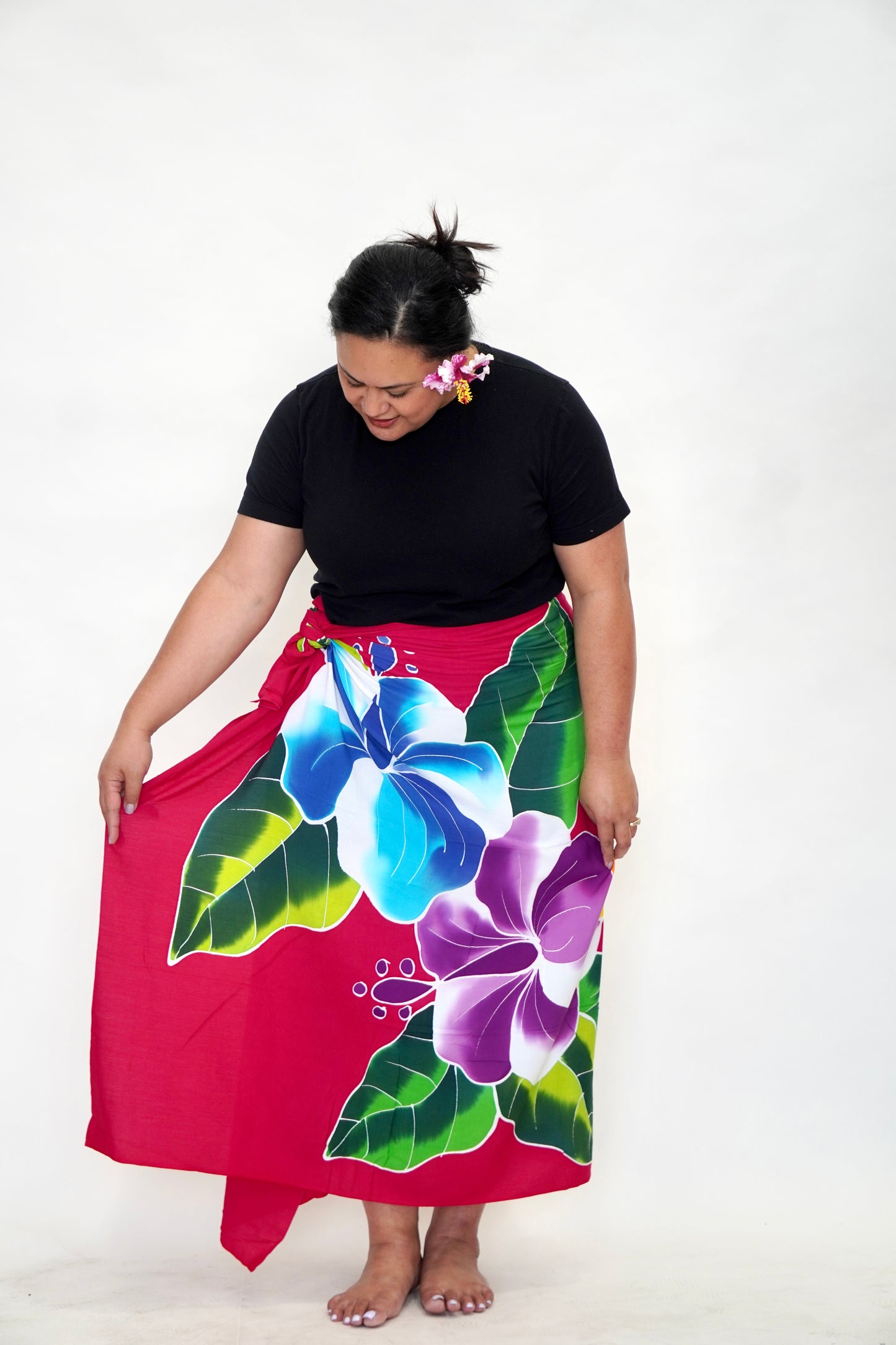 Red Sarong
