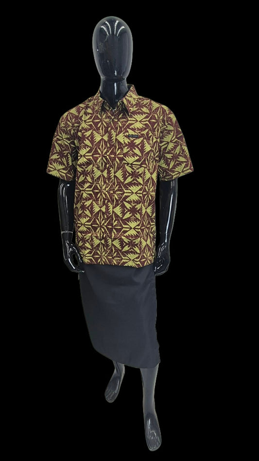 Olive Brown Vinaka Shirt