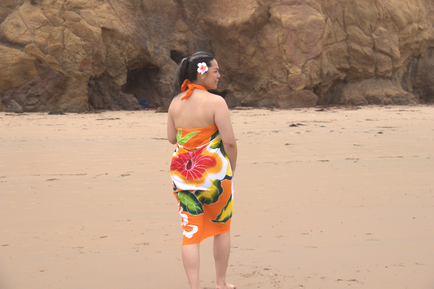 Tangering Orange Sarong (#26)