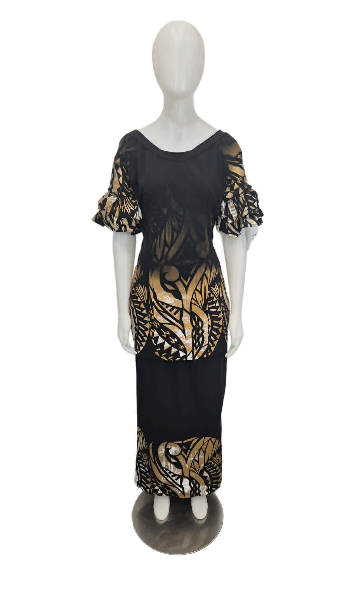 River of Glory Black and Yellow Size 20