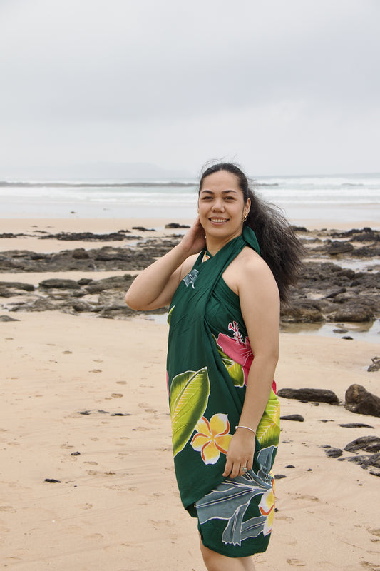 Seaweed Green Sarong (#48)