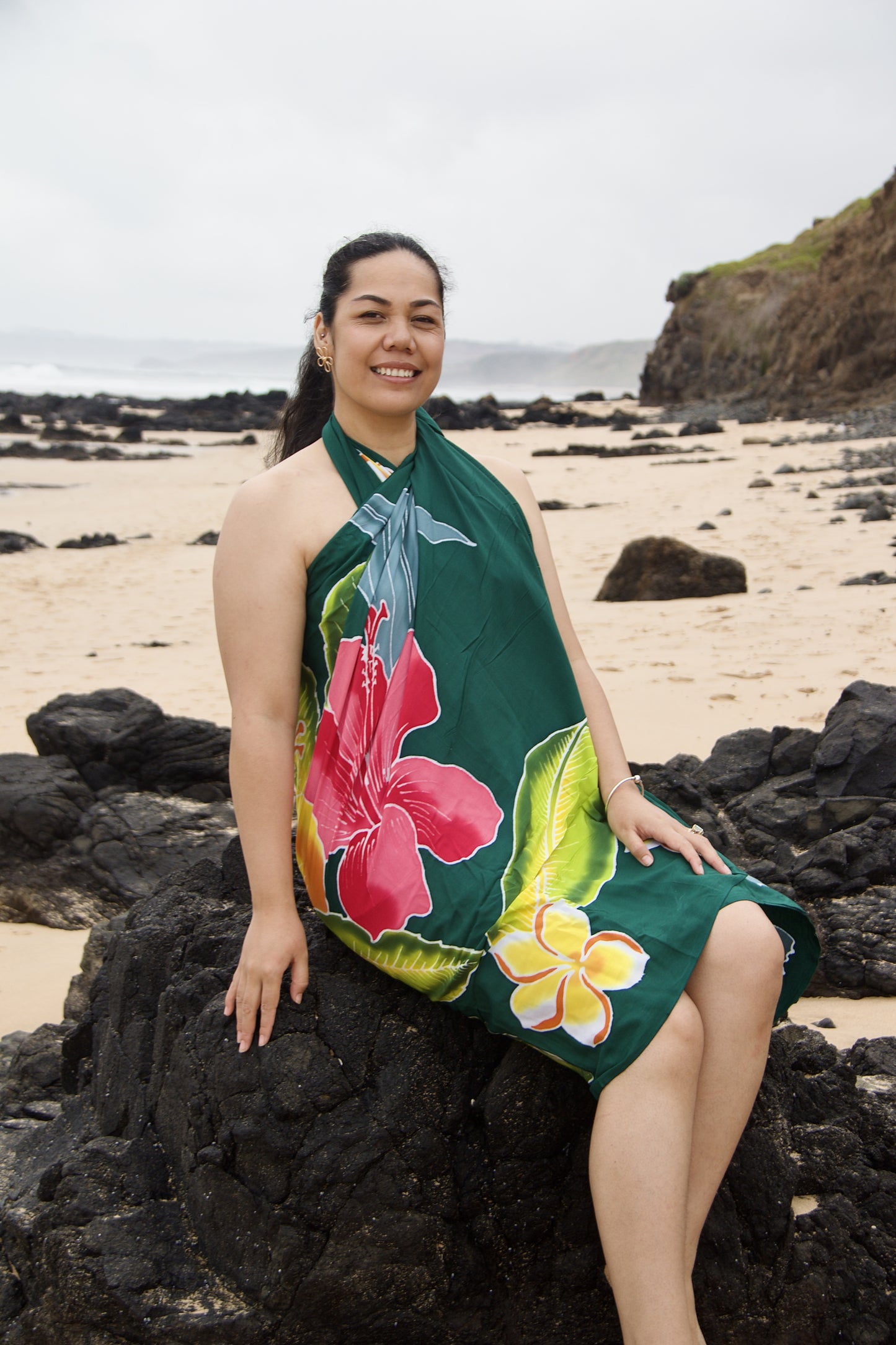 Seaweed Green Sarong (#48)