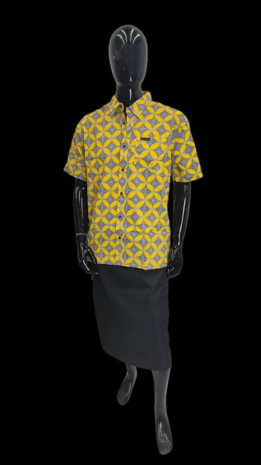 Yellow Vinaka Elei Shirt