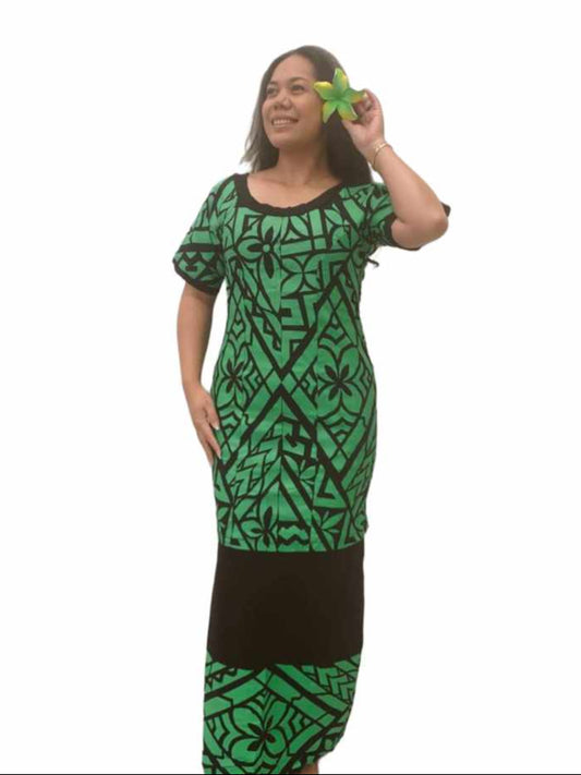 Emerald Tapa Puletasi Size 14