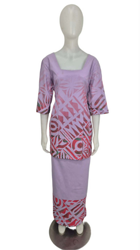 Maopopo Mai Purple Puletasi Size 22