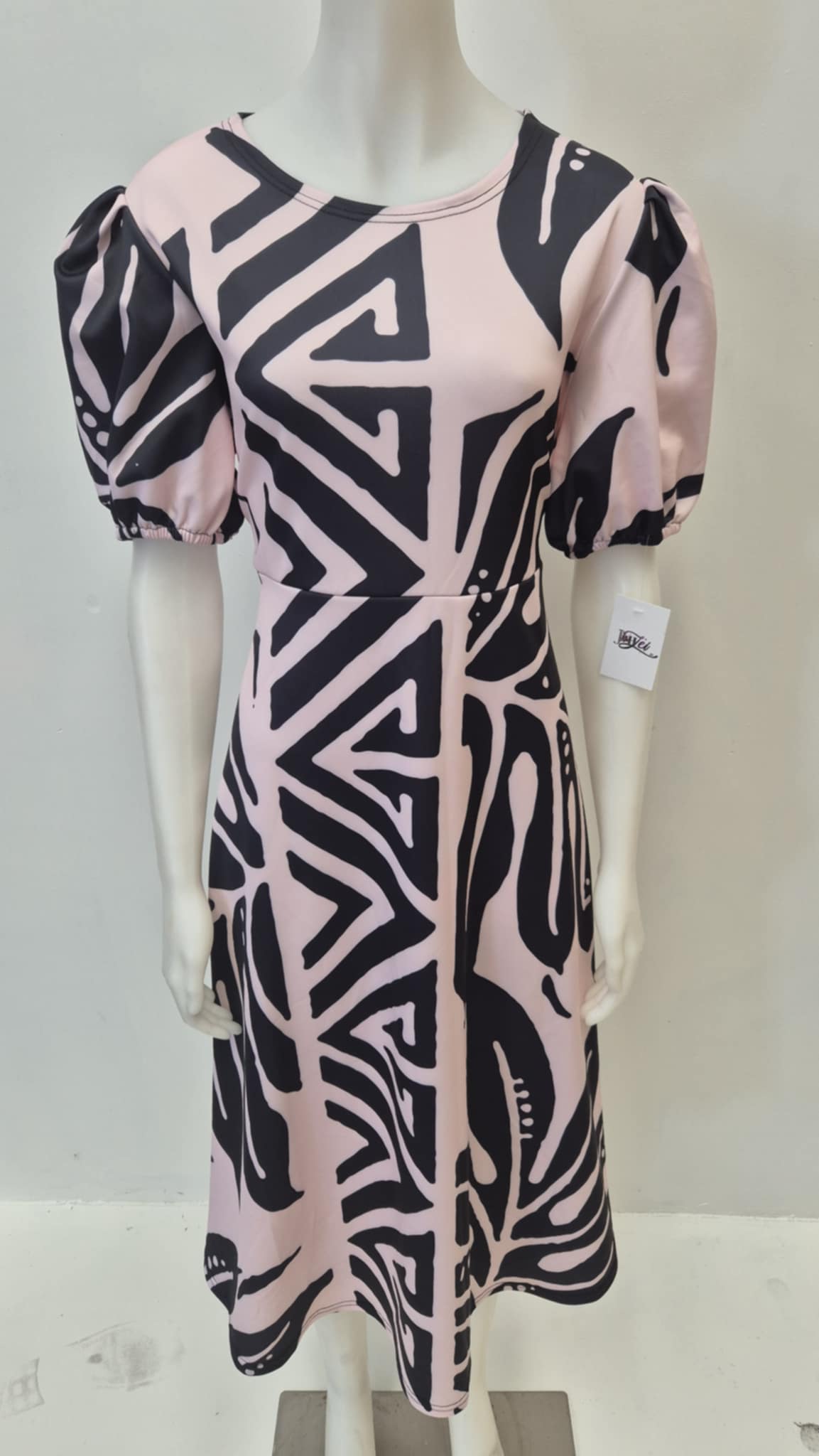 Black and Careys Pink Faafetai Dress