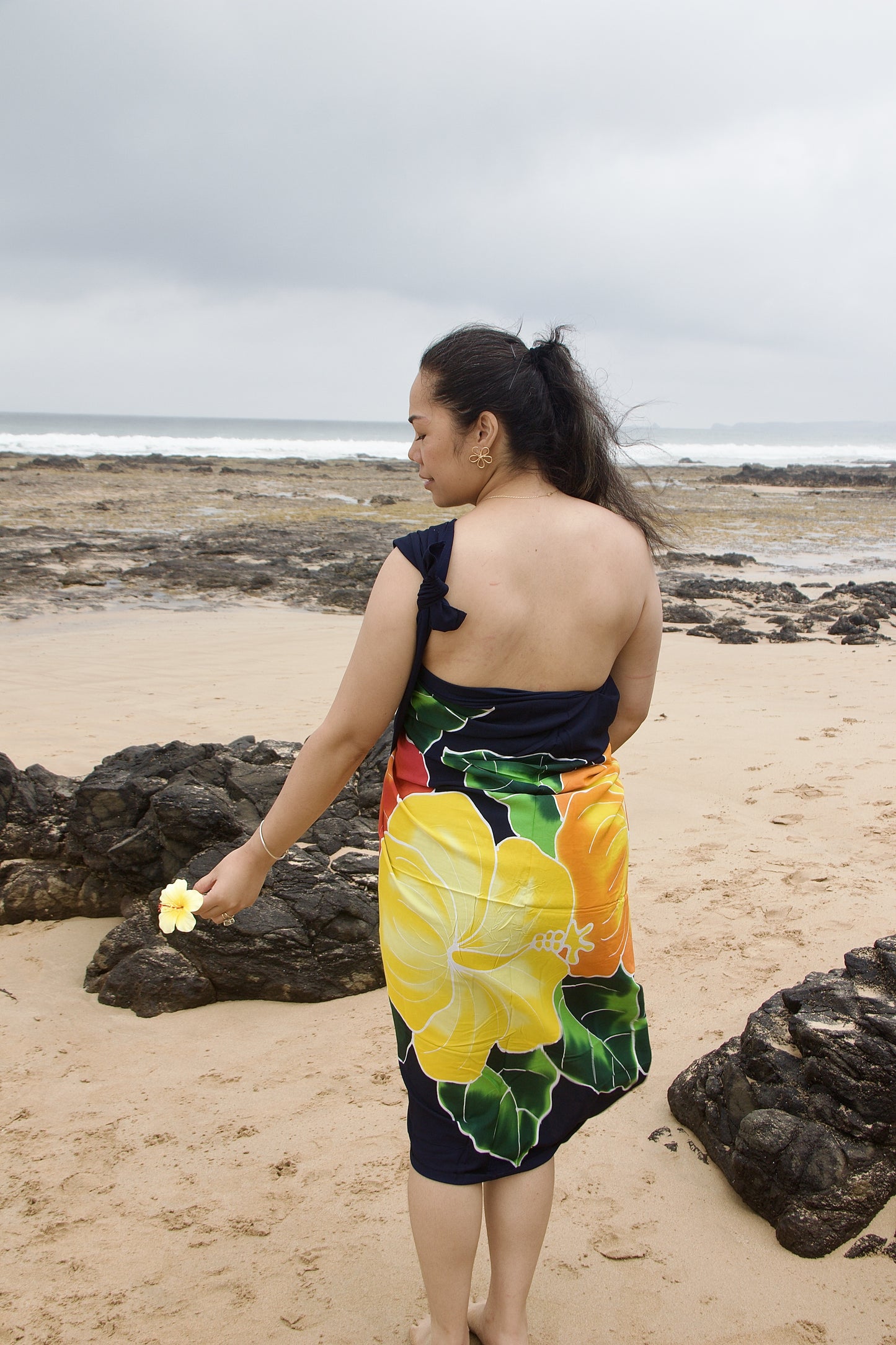 Peacoak Blue Sarong (#7)