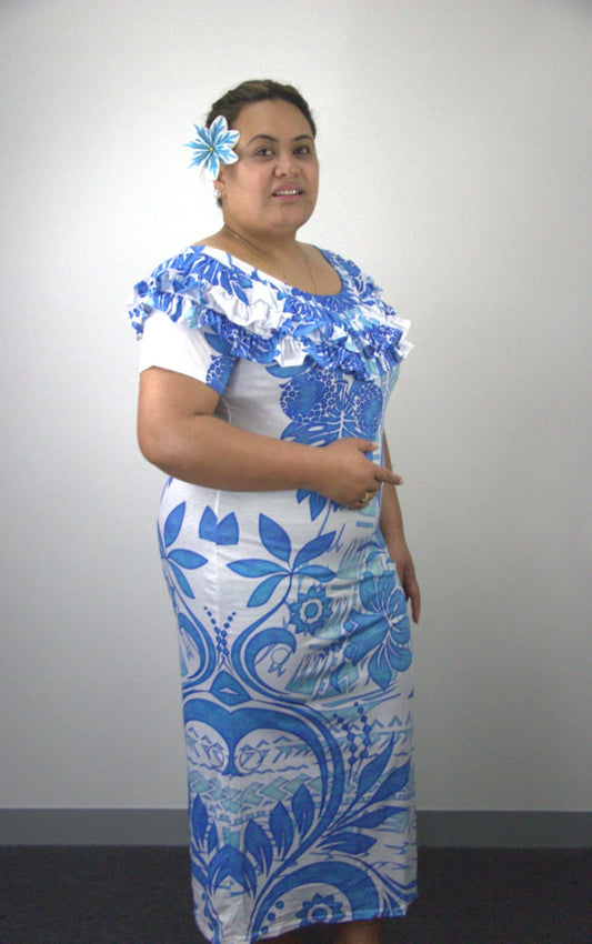 Blue and White Lora