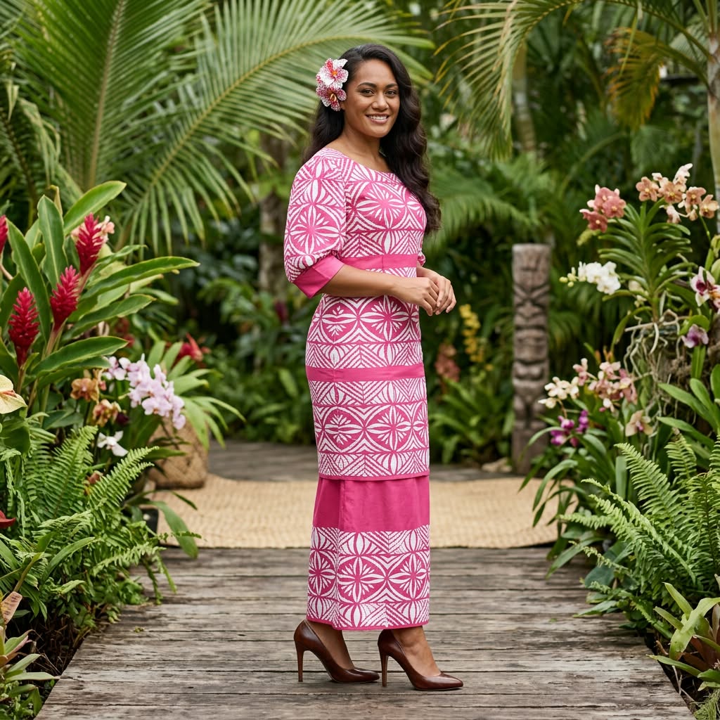 A na le seanoa Pink Beauty Size 18