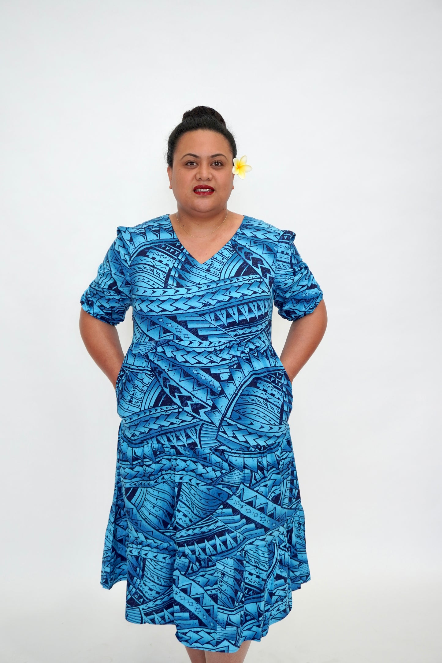 EMBELLISH BLUE {Dress & Shirt}