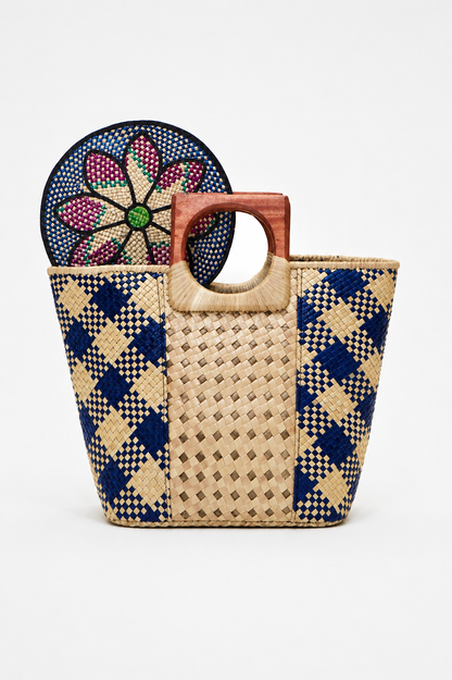 Fiafia Bag and fan set