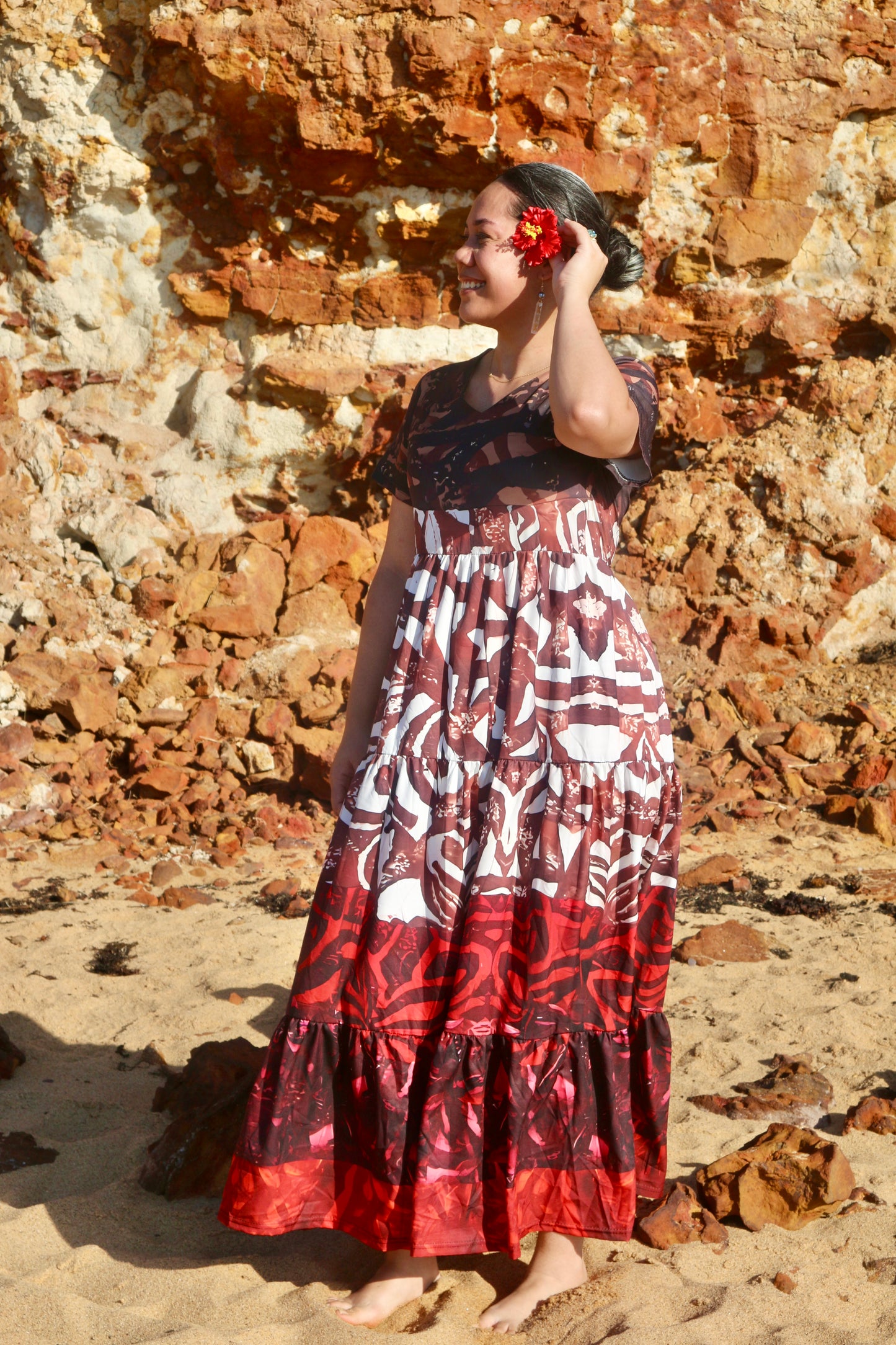 Crimson Tide Lupe Dress