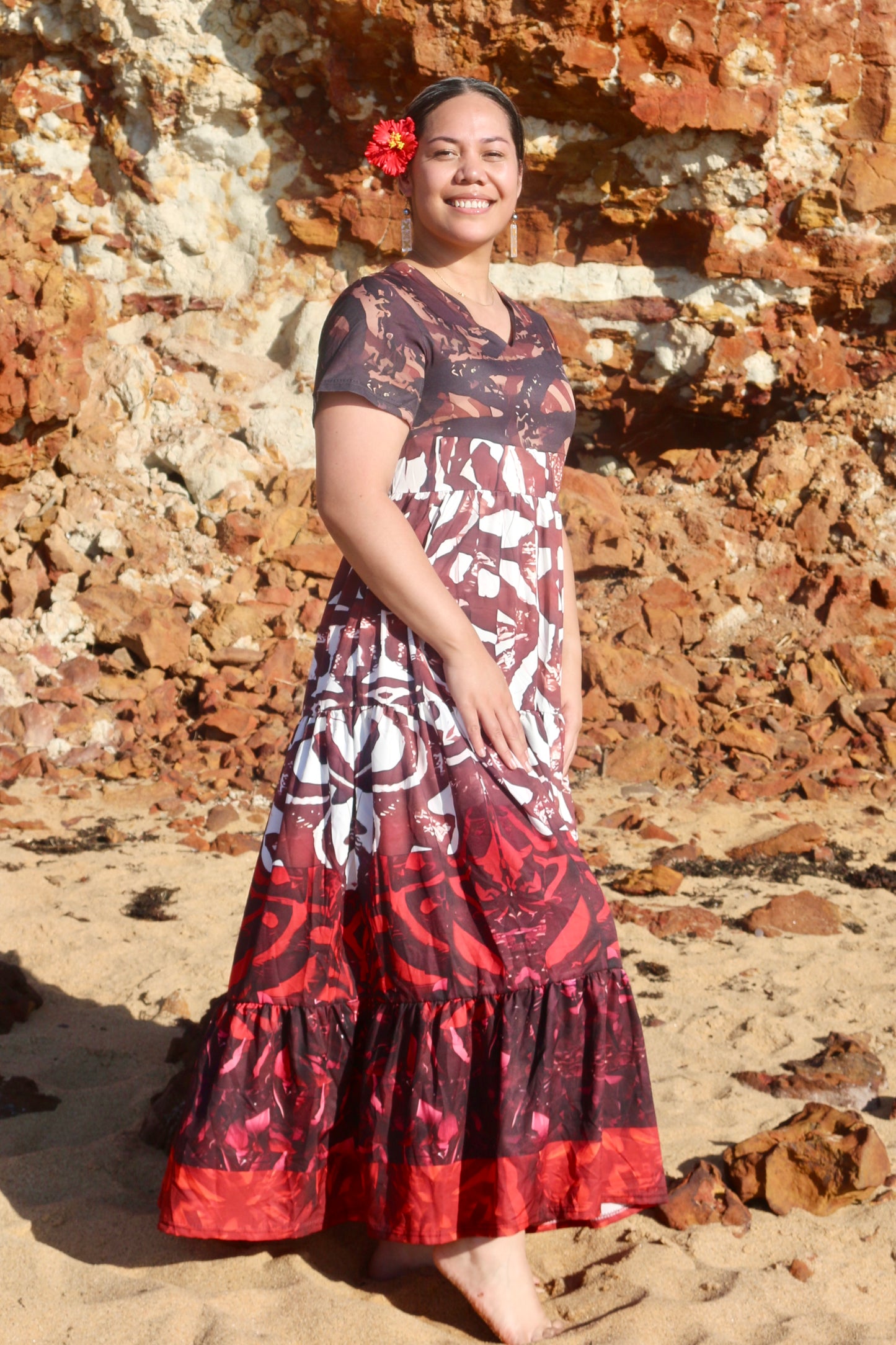 Crimson Tide Lupe Dress