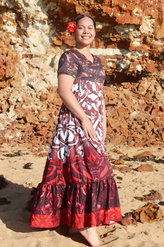 Crimson Tide Lupe Dress