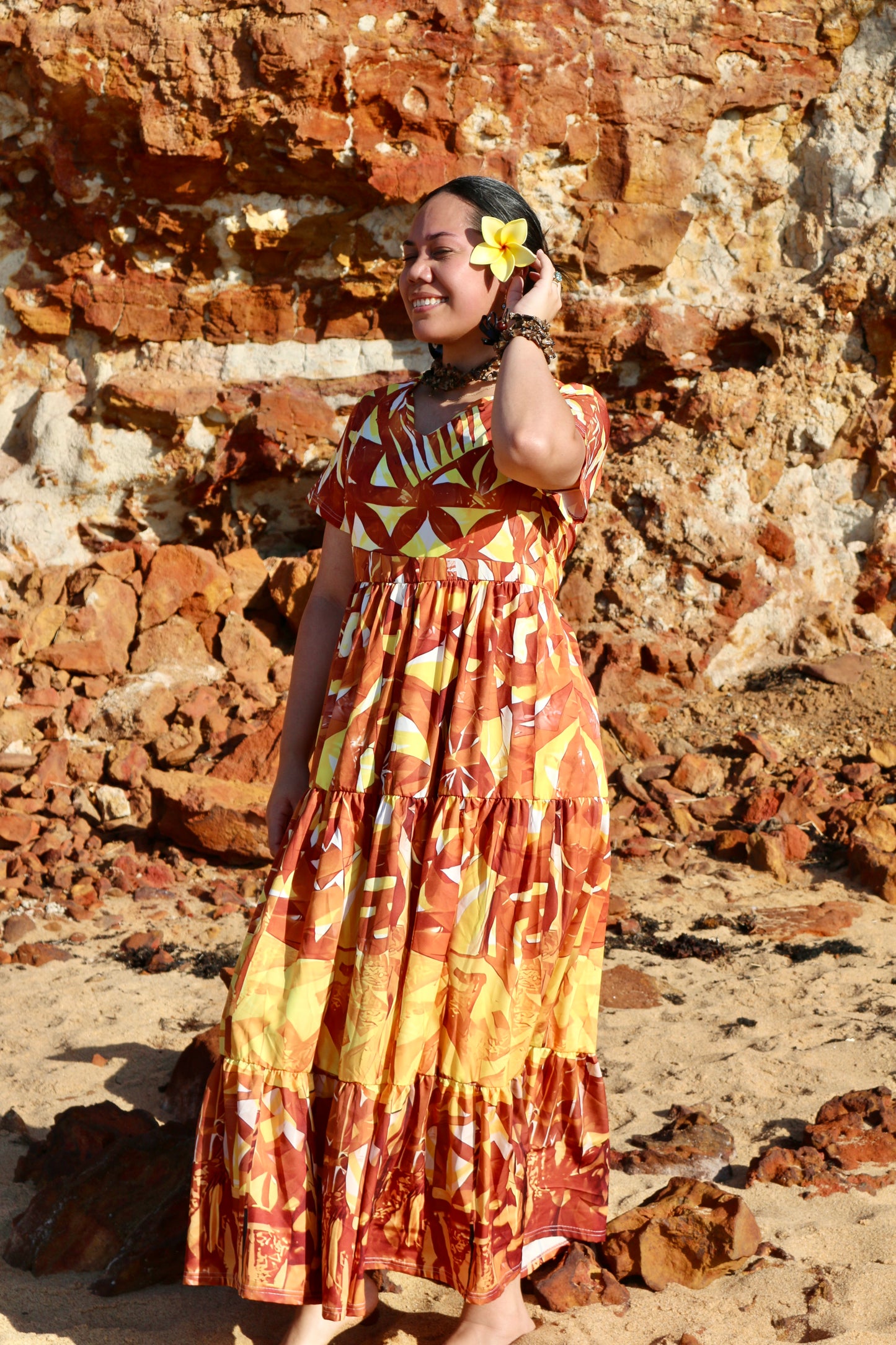 Golden Sands Lupe Dress