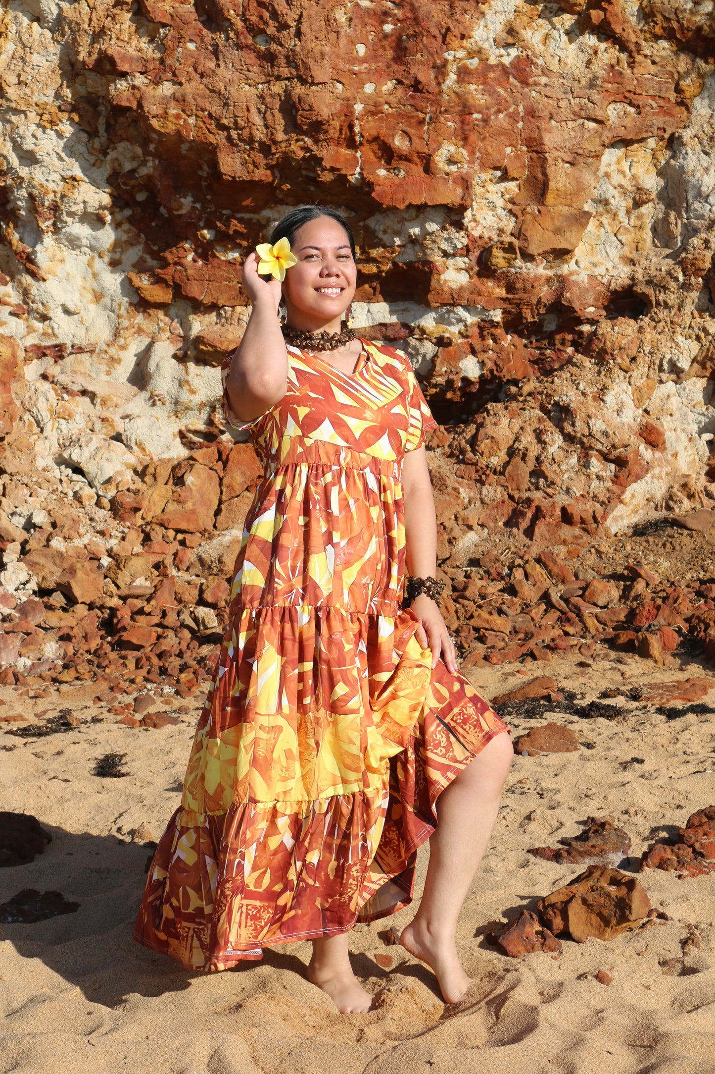 Golden Sands Lupe Dress