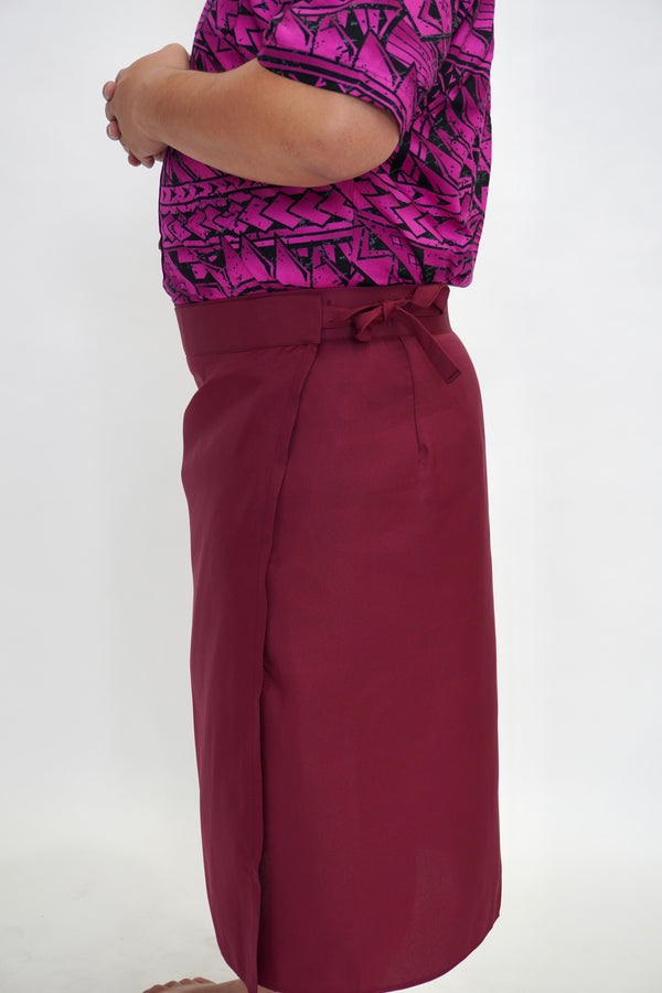 Men's Ie faitaga Maroon
