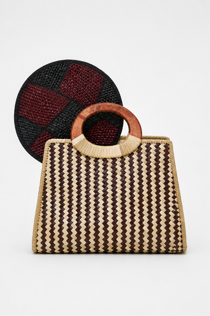Maina Bag and Fan Set