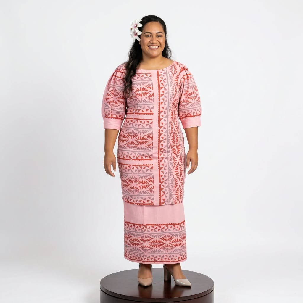 Naumati O'u Lagona Pink Size 18