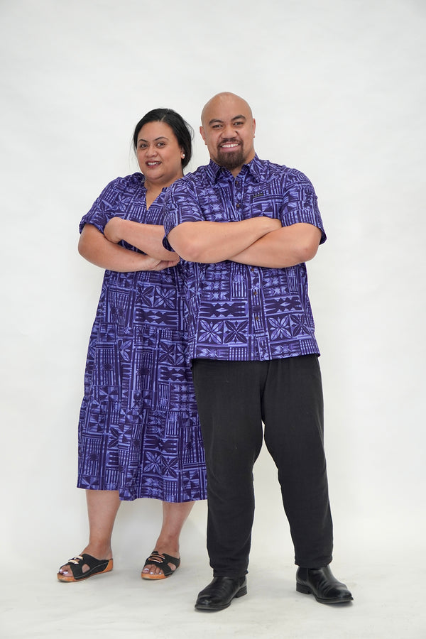 Purple Grace Dresses & Shirt Set