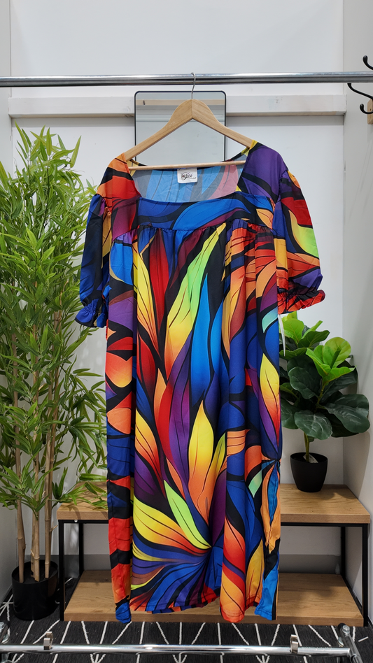 Rainbow Nuanua Dress