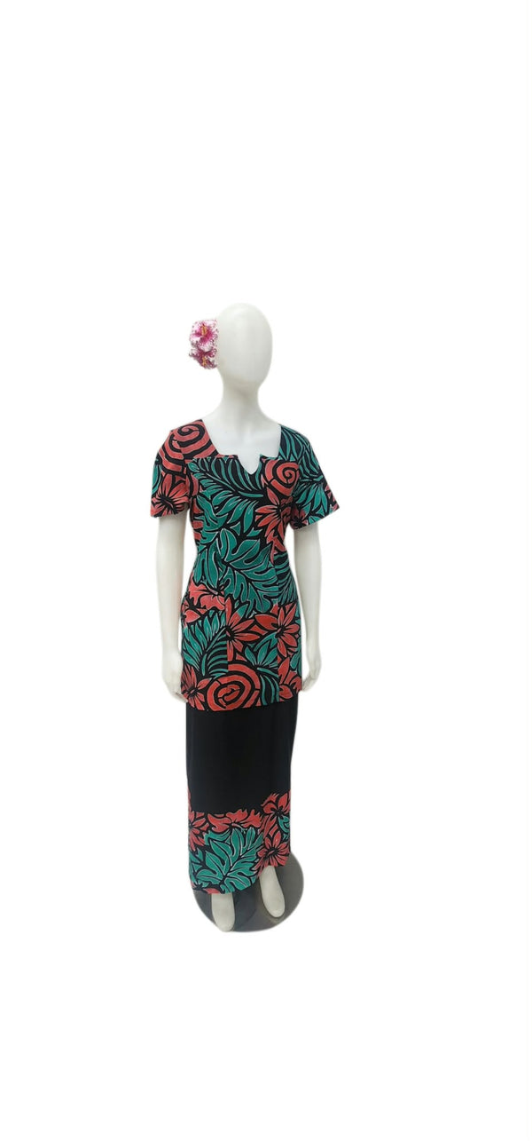 Ileni Colourful Puletasi Size 16