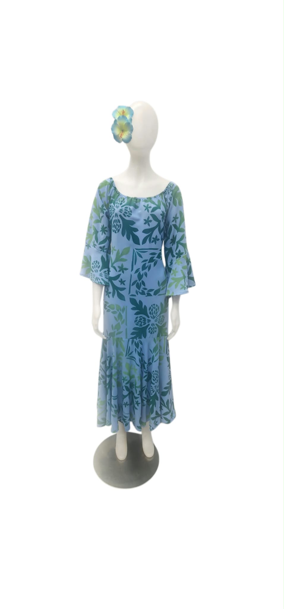 Sulu Ocean Blue Dress Size 18